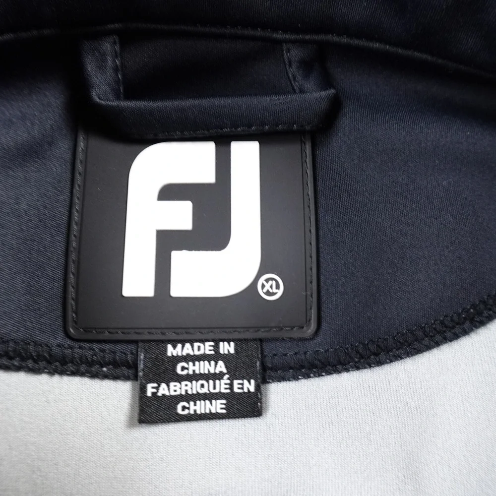 FootJoy Jacket Mens XL Blue Golf Performance‎ Zip Windbreaker Softshell Coat FJ